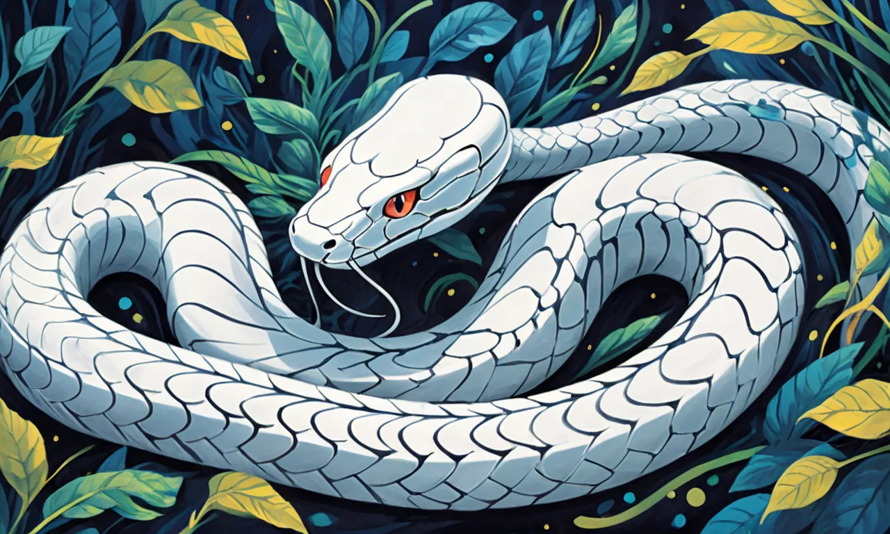 Meaning Of A White Snake In A Dream - SpiritualDream.net